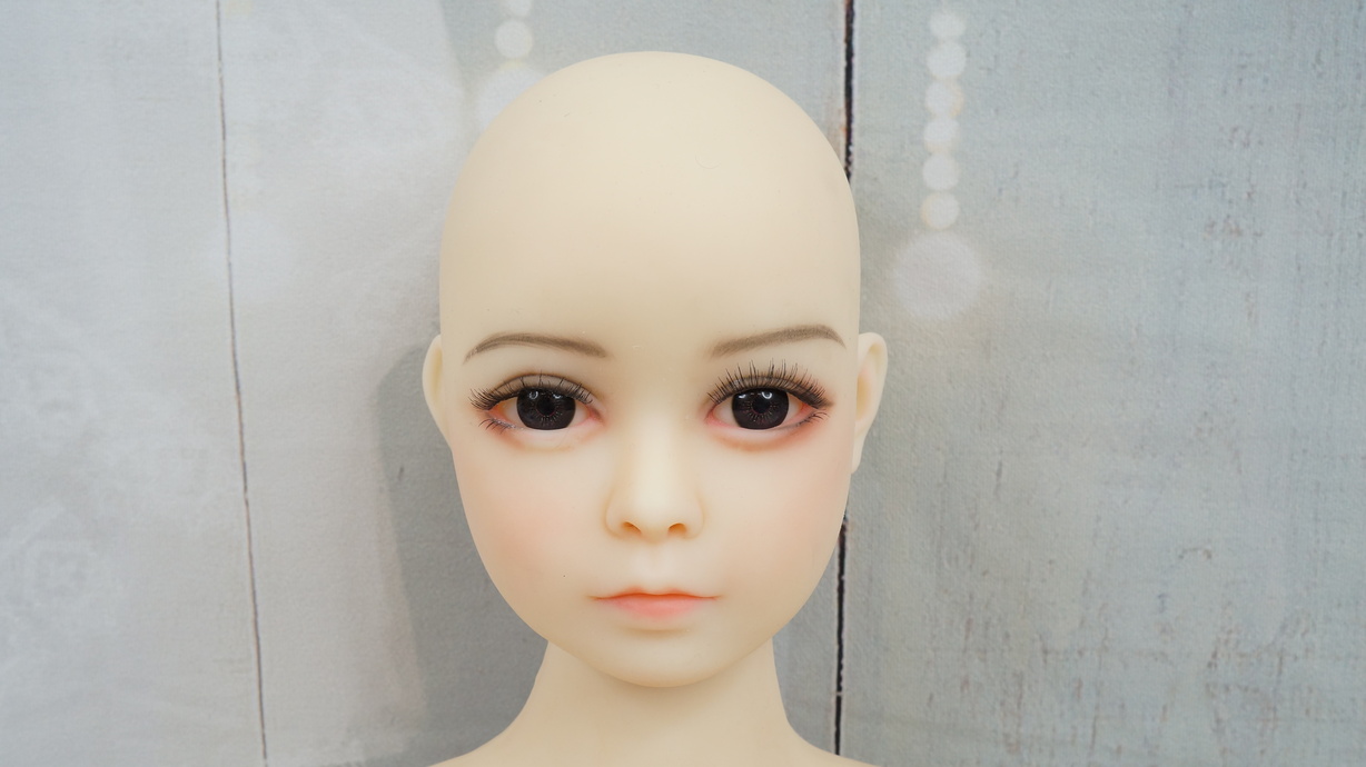 【初心者応援パック 美品】axb Doll A09 100cm 新型ボディ バスト平 衣装付属 自立加工op 新骨格 肌色 ホワイト