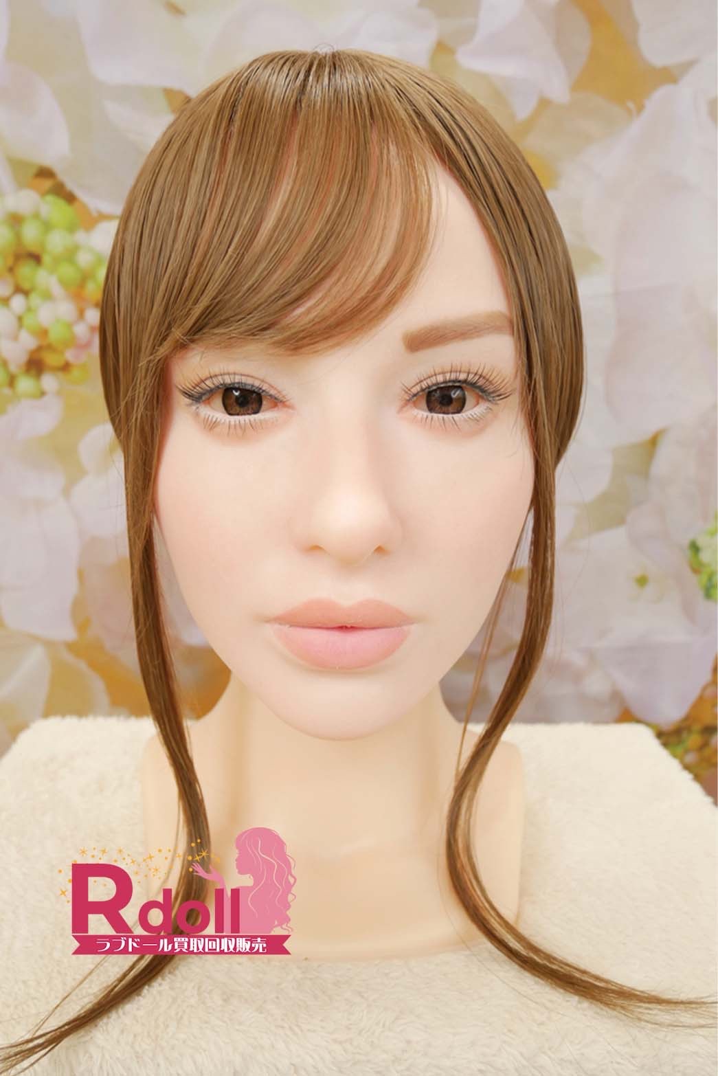 【新品未使用品 ホール未使用品】waxdoll G45軟性シリコンヘッド 視点移動 肌色 ナチュラル 中古リアルラブドール専門販売 R Doll