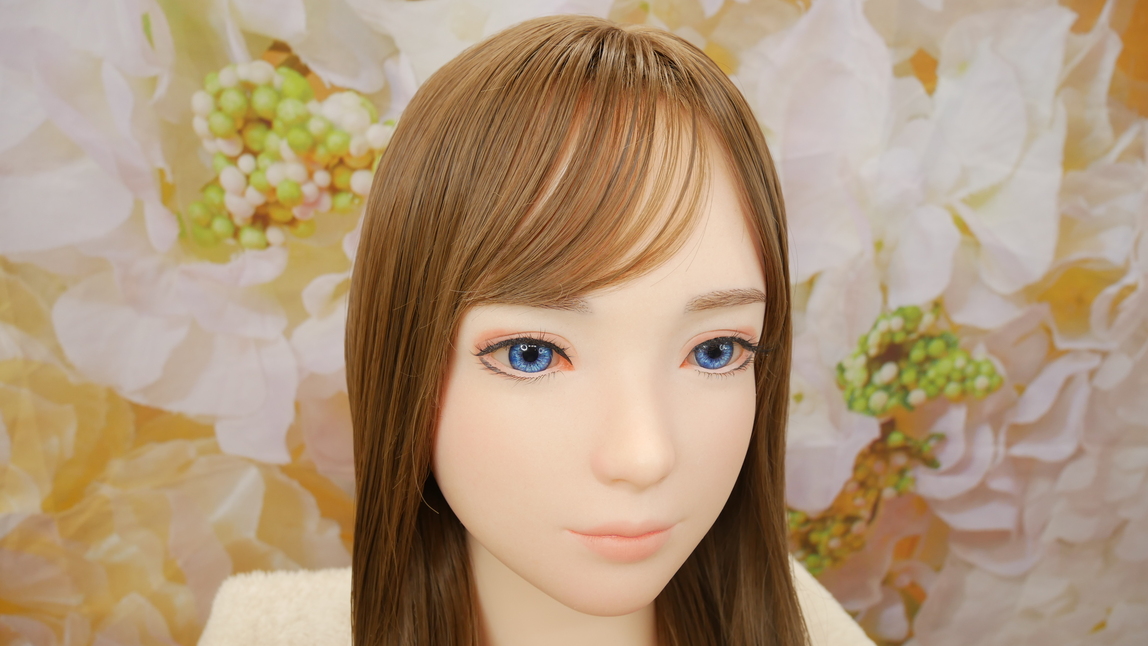 新古超美品 ホール未使用品】WAXDOLL #G53軟性シリコンヘッド 眉毛と睫毛の植毛 視点移動 シリコンヘッド単品 | R DOLL 中古リアル ラブドール専門販売