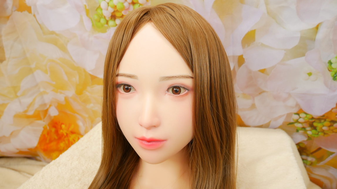 【新品未使用品】lumidoll 25ヘッド 硬性シリコンヘッド 眉毛、睫毛植毛 視点移動 シリコンヘッド単品 中古リアルラブドール専門