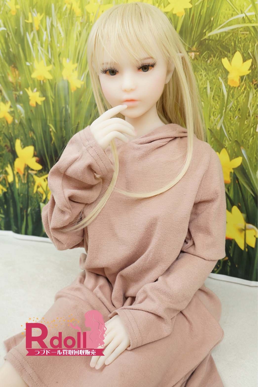 【美品】piperdoll Phoebe 80cm Mini Elf シームレス 中空胸 自立加工 新骨格 肌色 ホワイト R Doll